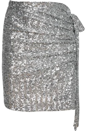 Paco rabanne Jupe sequinned miniskirt