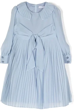 PATACHOU Pleated chiffon maxi dress