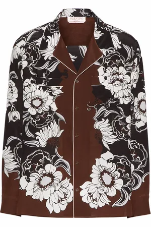VALENTINO GARAVANI Graphic-print button-fastening shirt