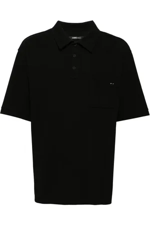 SONGZIO Embroidered-logo piqué polo shirt