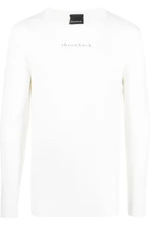 Throwback. Graphic-print merino-blend jumper