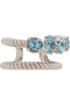Dolce & Gabbana 18K gold topaz ear cuff