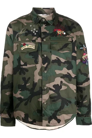 VALENTINO GARAVANI Camouflage-print shirt