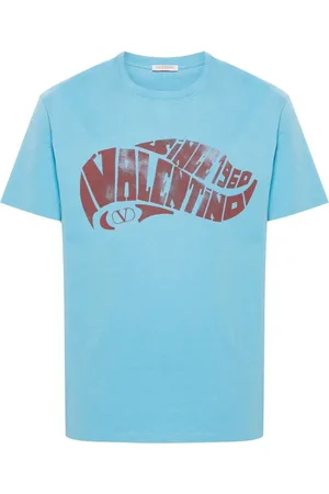 VALENTINO GARAVANI Surf-print cotton T-shirt