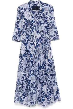 SAMANTHA SUNG Aster midi dress