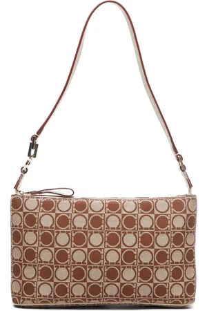 Salvatore Ferragamo 2000s Gancini shoulder bag