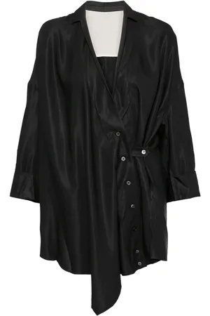 ZIGGY CHEN 3/4 sleeves cotton-silk blend cardigan