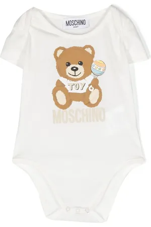 Moschino Teddy short-sleeve babygrows