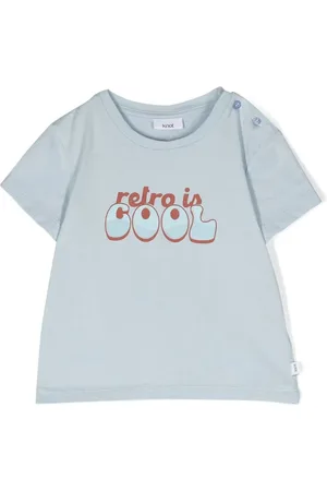 KNOT Slogan-print short-sleeve T-shirt