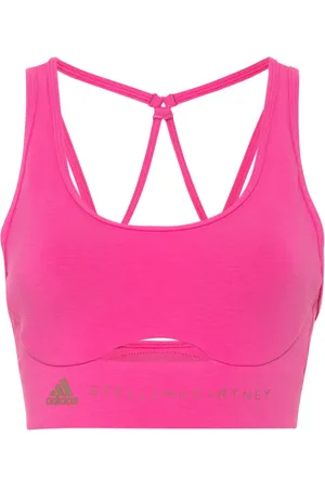 adidas Logo-print cut-out top