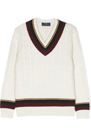 Ralph Lauren V-neck cotton jumper