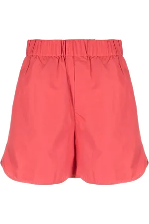 Ivy & Oak Elasticated-waistband plain shorts