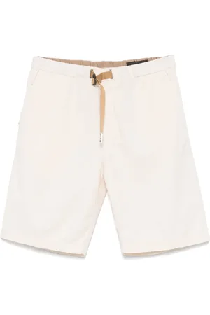 White Sand Buckled shorts
