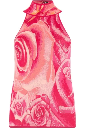 Roberto Cavalli Floral-print top