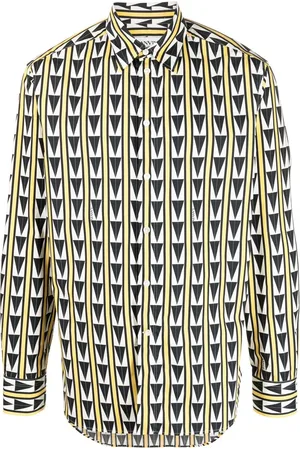Lanvin Pattered button-up shirt