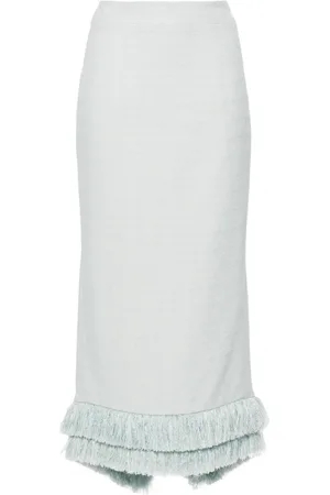 HUISHAN ZHANG Sonia tweed pencil skirt