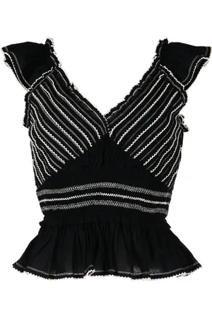 SEA Mable embroidered top