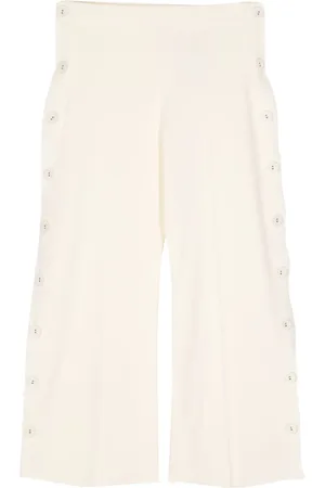 Jil Sander Side-button straight-leg trousers