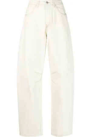 Palm Angels Tapered high-waisted jeans