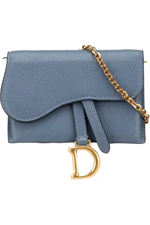 Dior 2020 Nano Goatskin Saddle Chain Pouch crossbody bag