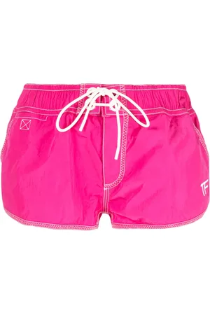 Tom Ford Logo-print drawstring shorts