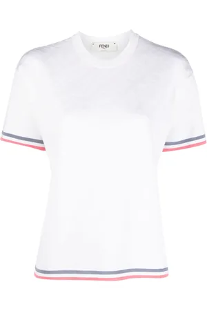 Fendi Motif-print round-neck T-shirt