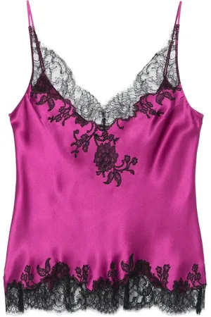 CARINE GILSON Lace-detail top