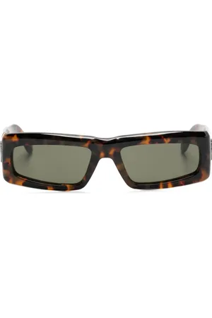 Palm Angels Yreka rectangle-frame sunglasses