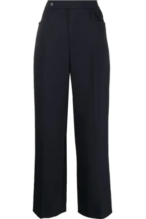 Low Classic Pocket-point wide-leg trousers