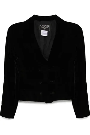 CHANEL 1998 velvet jacket