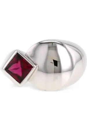 Fred 18kt white gold Modern tourmaline ring