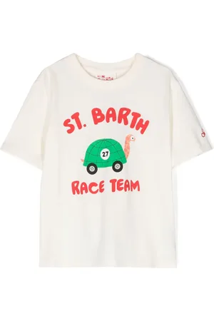 MC2 SAINT BARTH Graphic-print cotton T-shirt