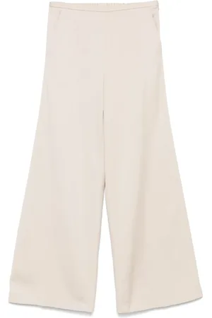 FORTE FORTE Cotton twill trousers