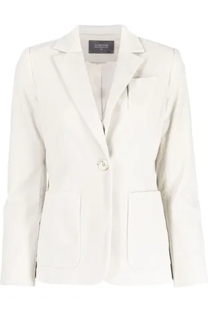 LORENA ANTONIAZZI Single-breasted tailored blazer