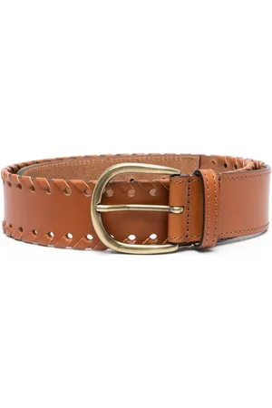 Isabel Marant Woven-edge buckle belt
