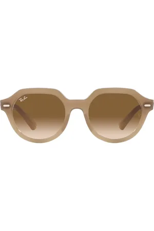Ray-Ban Gina logo-lettering sunglasses