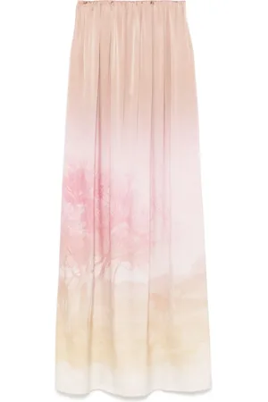 PIERRE-LOUIS MASCIA Illustration-print maxi dress