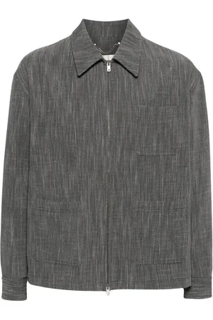 Golden Goose Mélange virgin wool-blend shirt jacket