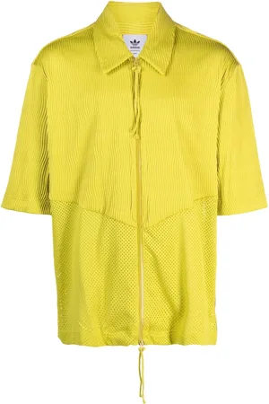 adidas Trefoil-logo mesh-panel jacket