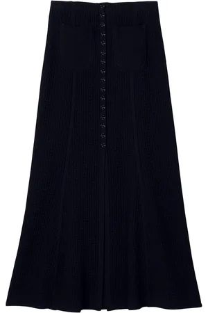 Sandro Knitted maxi skirt