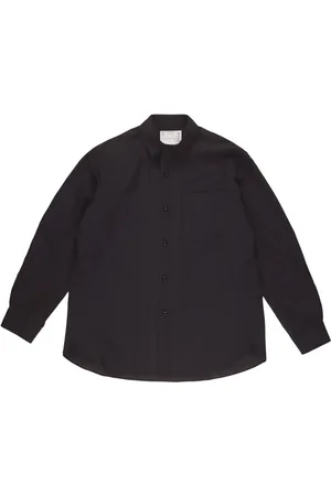 SACAI Pleat-detail button-up shirt
