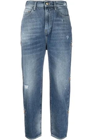 WASHINGTON DEE CEE High-waisted cropped jeans