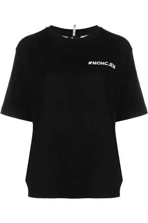 Moncler Mountain logo-print cotton T-Shirt