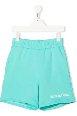 Msgm Text print shorts