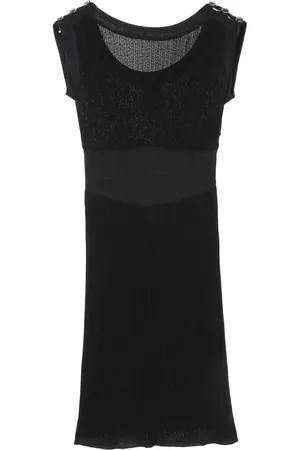 CHANEL 1986-1988 sleeveless knitted dress
