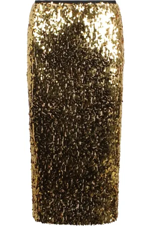 NUDE Sequin-embellished skirt