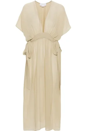 GENNY Draped maxi dress