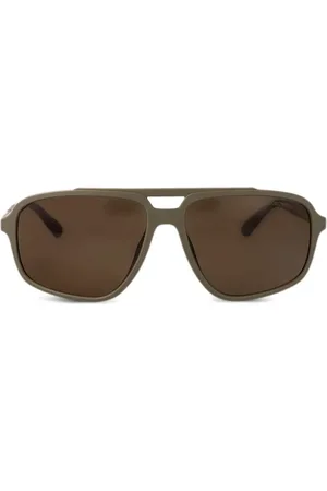 Emporio Armani Navigator-frame sunglasses