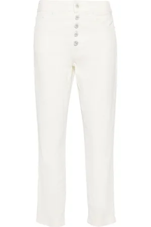 Dondup Koons cropped straight-leg trousers