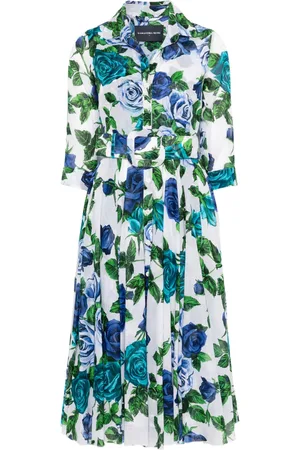 SAMANTHA SUNG Aster midi dress
